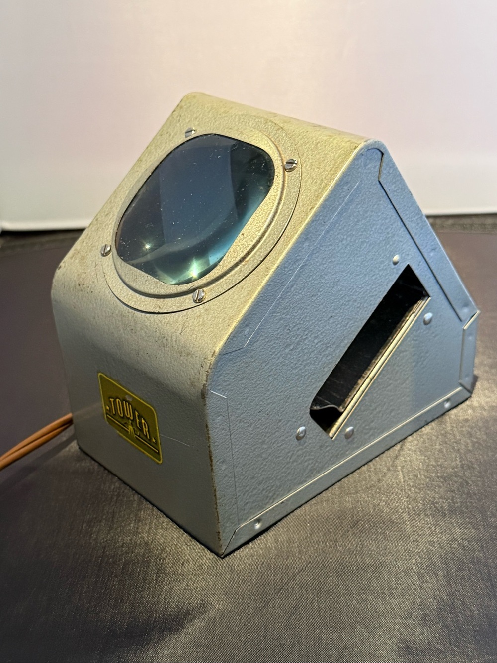 Vintage Slide/Film Viewer with Built-In Lens